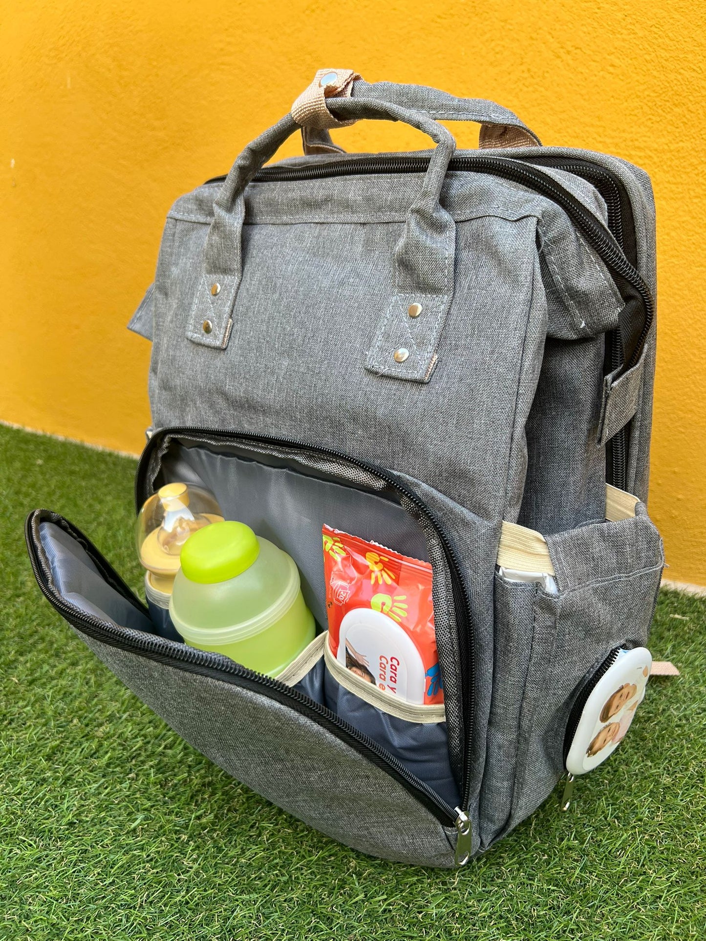 Mochila Cambiador Bebés Multifunción